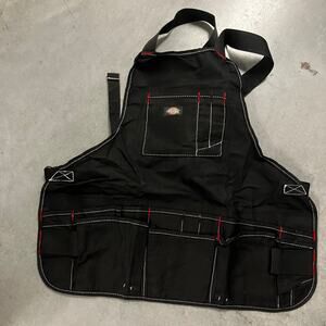 Dickies 16 Pocket Tool Apron S/M Heavy Duty Carpenter Electrician Work Bib